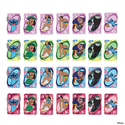 Jeu Uno - Lilo & Stitch
