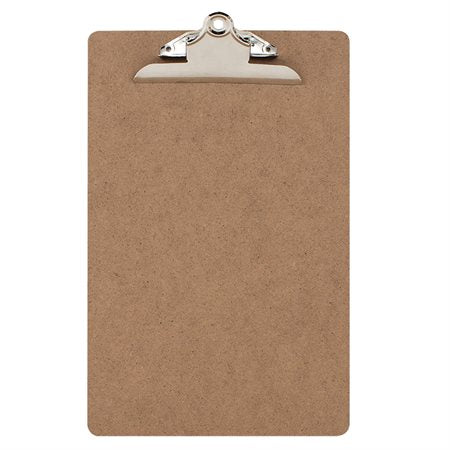 Planchette à pince en masonite format lettre