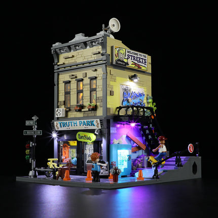Lumibricks Skateboard Shop 1573PCS