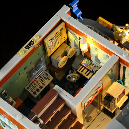Lumibricks RECORD STORE 1980PCS