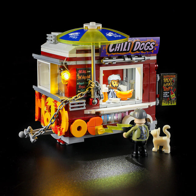 Lumibricks Chili Dog Trailer 515PCS