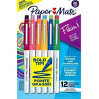 Paper Mate Flair Markers, Assorted, 12/Pack 