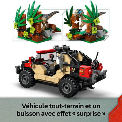 Lego Jurassic 76972 Raptor Off-Road Escape