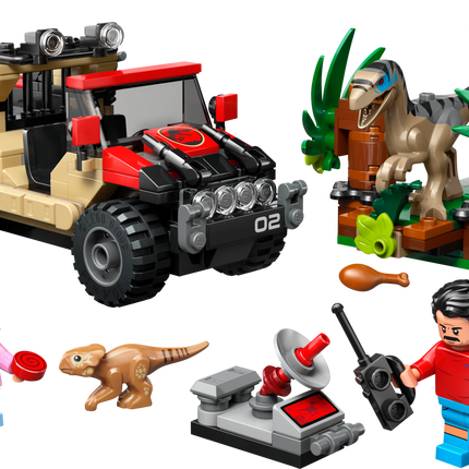 Lego Jurassic 76972 Raptor Off-Road Escape
