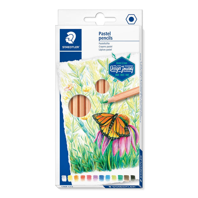 12 Crayons Pastel Staedtler