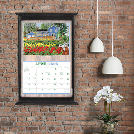 Horizontal Calendar 2026 Pine Ridge - Garden Glory