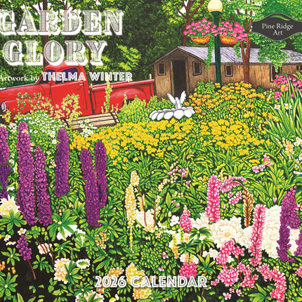 Horizontal Calendar 2026 Pine Ridge - Garden Glory