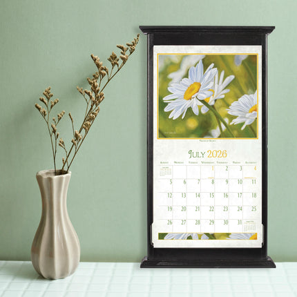 Horizontal Calendar 2026 Pine Ridge - Beauty in Bloom