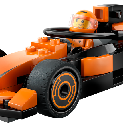 LEGO® City F1® Driver with McLaren Racing Car, Mini Vehicle Set 60442