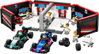 LEGO® City F1® Garage with Mercedes-AMG and Alpine Cars, Car Playset 60444