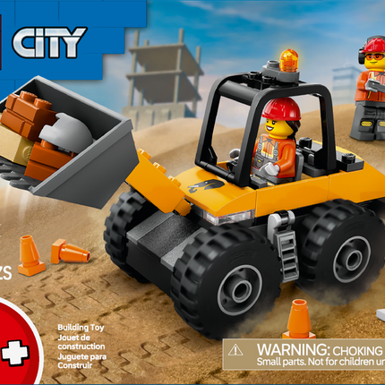 Lego City 60450 La chargeuse sur pneus de construction jaune