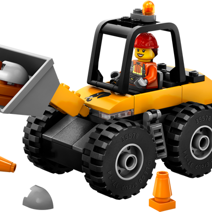 Lego City 60450 La chargeuse sur pneus de construction jaune