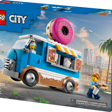 LEGO® City Le camion à beignes, ensemble de jeu de véhicule pour enfants de 5 ans et plus 60452