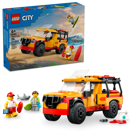 LEGO® City Beach Lifeguard Truck Playset 60453