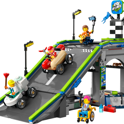 LEGO® City Limitless: Racing Car Acceleration Ramp, Soapbox Set 60460