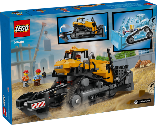 Lego City 60466 Le bulldozer jaune