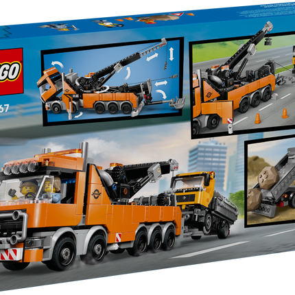 Lego City 60467 La dépanneuse robuste avec grue