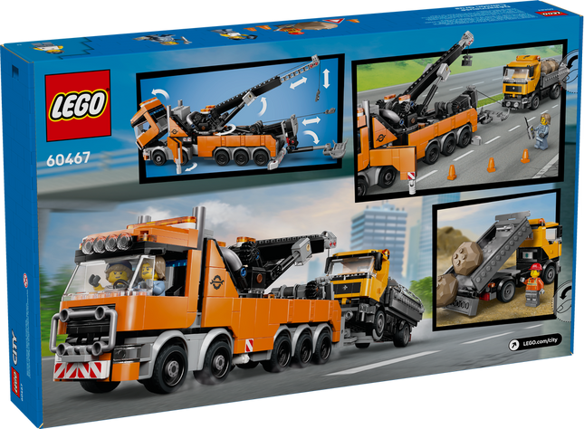Lego City 60467 La dépanneuse robuste avec grue