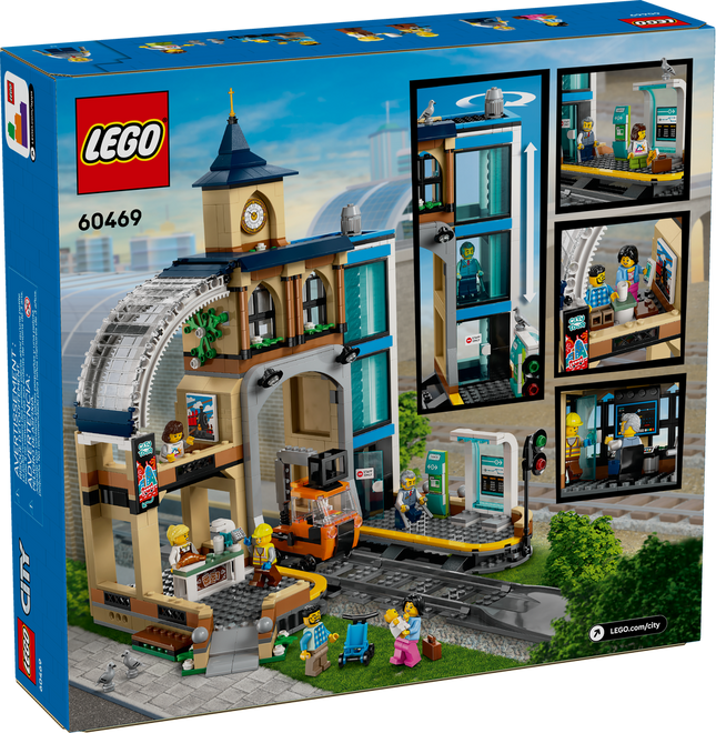 Lego City 60469 La gare centrale