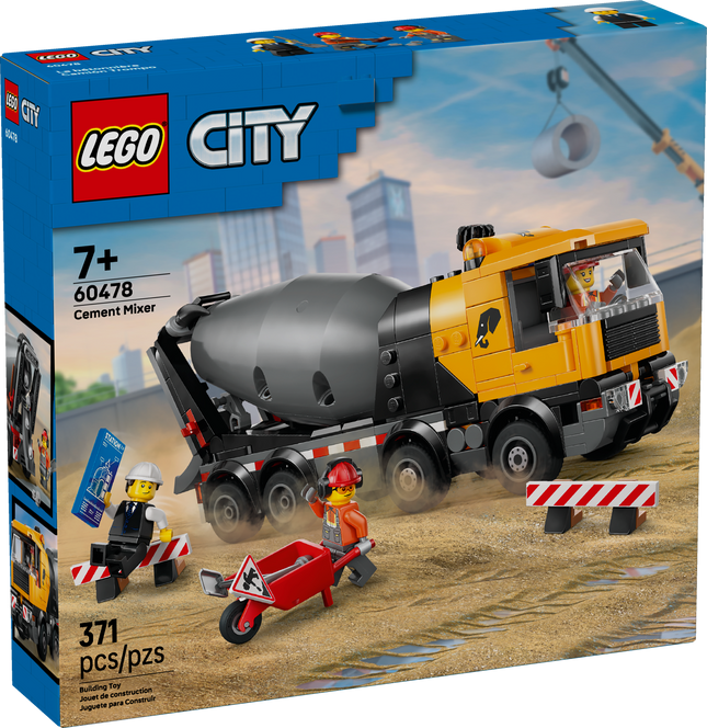 Lego City 60478 Cement Mixer