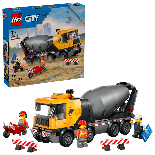 Lego City 60478 Cement Mixer