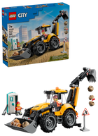LEGO® City Yellow Backhoe Loader, Construction Toy 60480