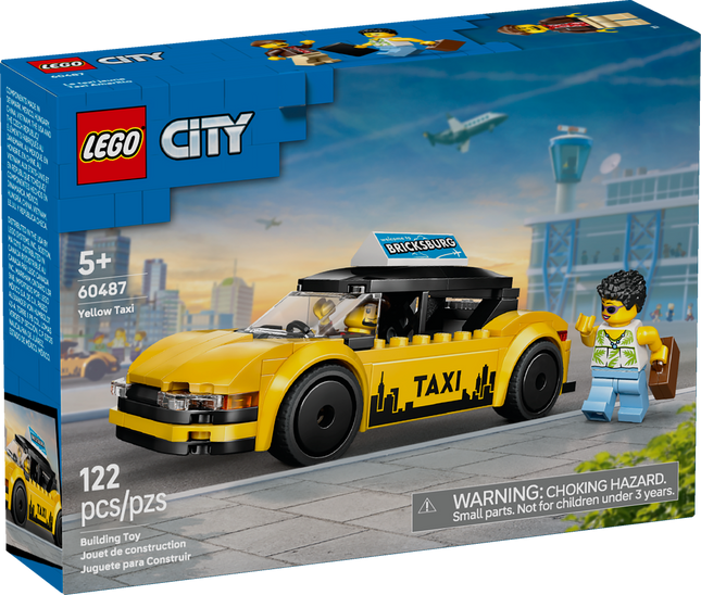 Lego City 60487 The Yellow Taxi