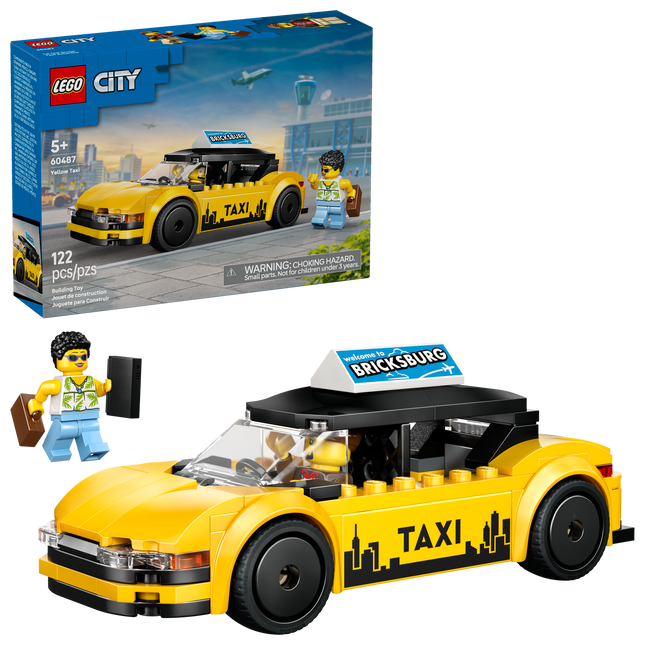 Lego City 60487 The Yellow Taxi