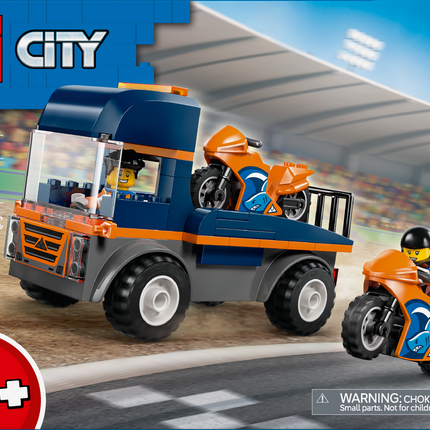 Lego City 60491 Motorcycle Transport