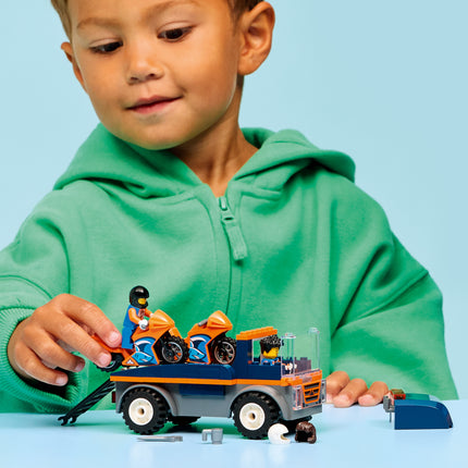 Lego City 60491 Motorcycle Transport