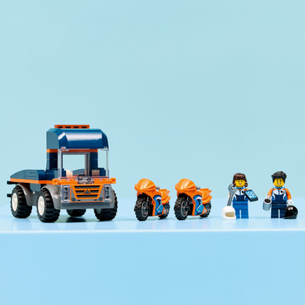 Lego City 60491 Motorcycle Transport