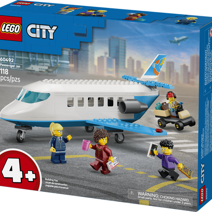 LEGO® City Passenger Airplane, Toy Airplane Building Set 60492