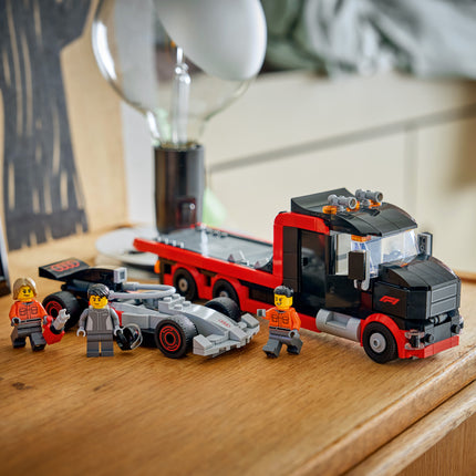 Lego City 60493 F1® Display Truck with Audi F1® Race Car