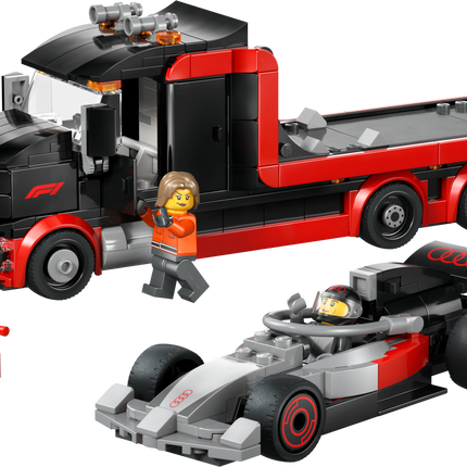 Lego City 60493 F1® Display Truck with Audi F1® Race Car