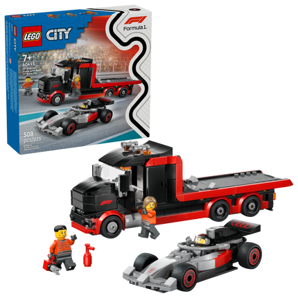 Lego City 60493 F1® Display Truck with Audi F1® Race Car
