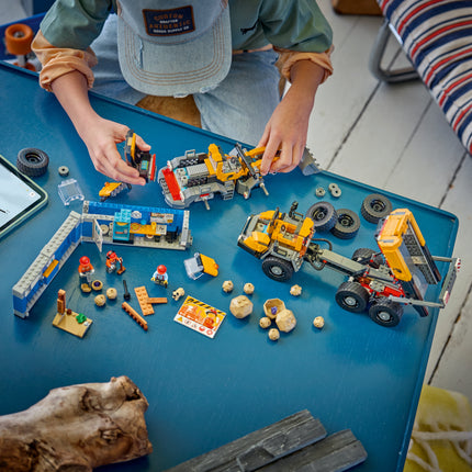 LEGO® City Dump Truck and Front-End Loader, Construction Toy 60494