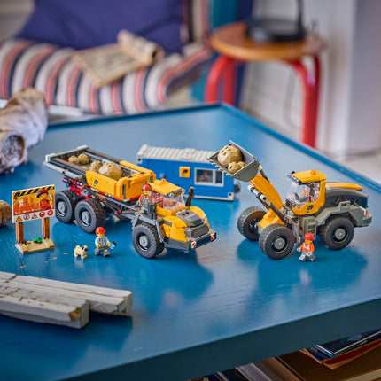 LEGO® City Dump Truck and Front-End Loader, Construction Toy 60494