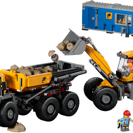 LEGO® City Dump Truck and Front-End Loader, Construction Toy 60494