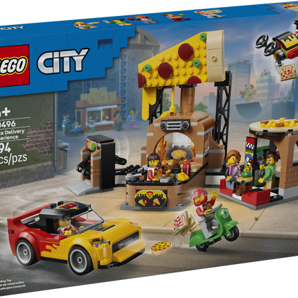 LEGO® City Pizzeria with Delivery Van 60496