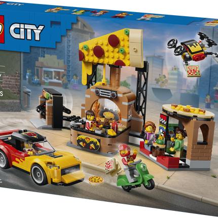 LEGO® City Pizzeria with Delivery Van 60496