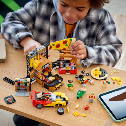 LEGO® City Pizzeria with Delivery Van 60496