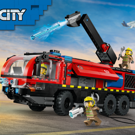 Lego City 60499 Airport Fire Truck