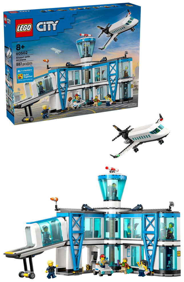 Lego City 60502 Airport with Airplane