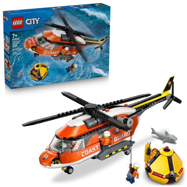 Lego City 60503 Coast Guard Helicopter