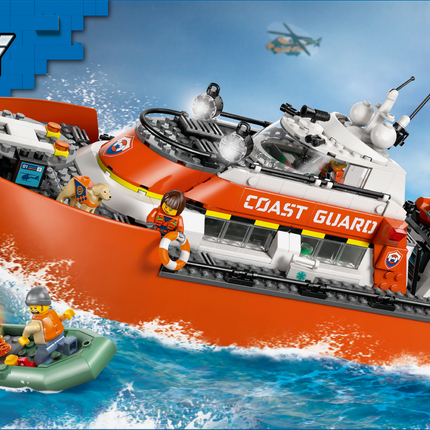 Lego City 60504 Coast Guard Rescue Boat and Helicopter