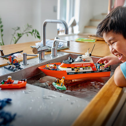 Lego City 60504 Coast Guard Rescue Boat and Helicopter