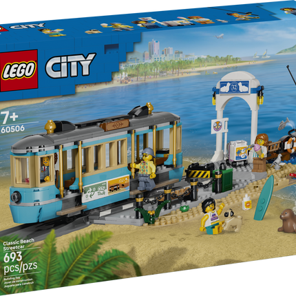 LEGO® City Seaside Tram, Train Toys 60506