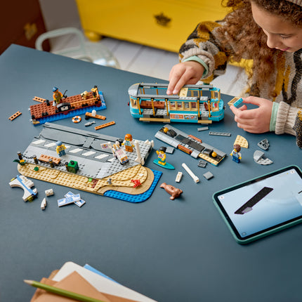 LEGO® City Seaside Tram, Train Toys 60506