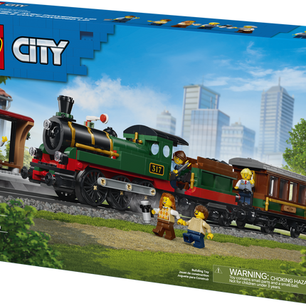 LEGO® City Vintage Steam Train, Building Toy Set 60511
