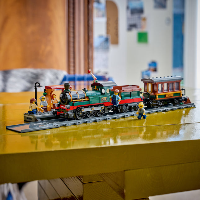 LEGO® City Le train à vapeur ancien, Ensemble de jouet de construction 60511